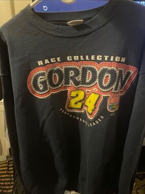 Chase Authentics Black Crewneck with Red Logo